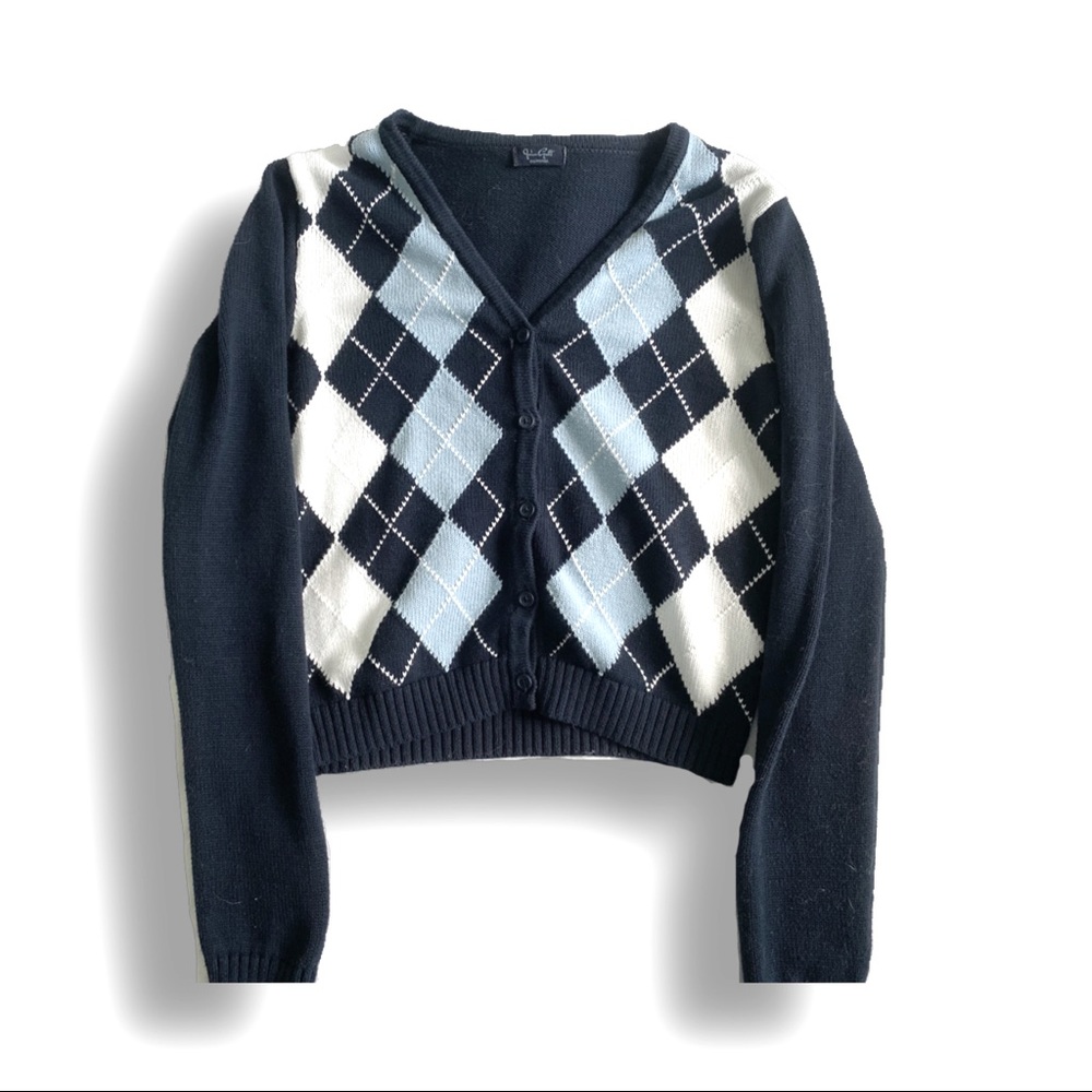 John Galt sweater/ cardigan: size - one size.